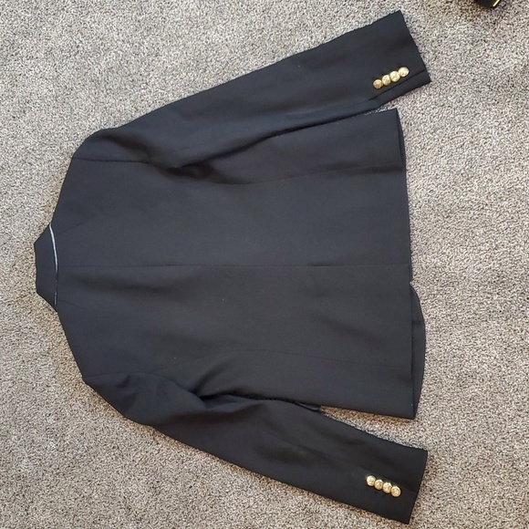 J Crew Womens Schoolboy Wool Blend 2 Button Jacket sz 4 - Picture 12 of 16